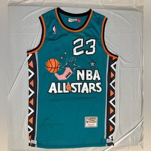 Michael Jordan Throwback NBA Basketball Jersey 1996 NBA All Star Game Men’s XL